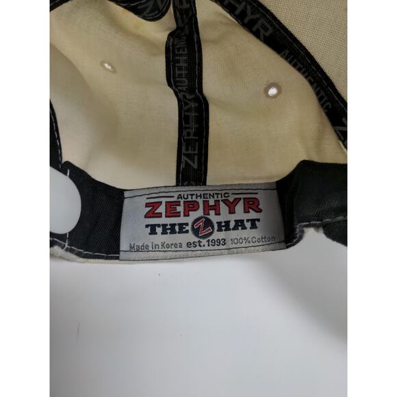 MLB Indianapolis Indians Snapback Hat Embroidered Cream Autographed SEE DESC - Picture 13 of 13